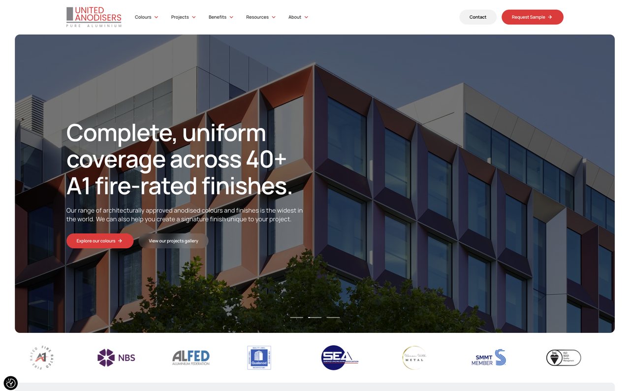 United Anodisers website